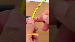 25mm Earthing Cable joint amazing trick  Coper cable proper joint karne ka tarika diy [upl. by Buddie]