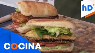 Receta de veganesa empanizada alternativa vegetariana  hoyDía  Telemundo [upl. by Haskel]