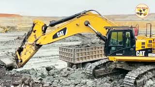 Excavator scoops soil onto caranhkhangceono1 [upl. by Limbert599]