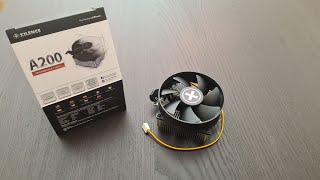 Unboxing Xilence A200 XC033 cpu cooler fan for AMD [upl. by Kiran473]