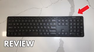 Arteck 24G Ultra Slim Wireless Keyboard  Full Review [upl. by Ylrak508]