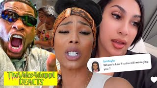 CJ SO COOL GF Lexi Burns Royaltys Kd 🤬 Royalty Speaks😳 Queen Naija Speaks On Lee NOT Being Around [upl. by Ellerol]