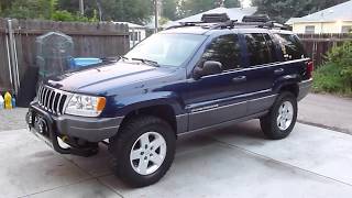 2000 Jeep Grand Cherokee LAredo with 47L V8 Auto with 2quot Lift Interior and Exterior [upl. by Hesther97]