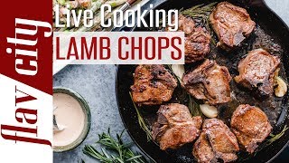 🔴 Lamb Loin Chops with Crispy Brussels Sprouts amp Beet Salad [upl. by Dominick]