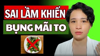 2 Sai Lầm Khiến Bạn Giảm Mỡ Bụng Thất Bại [upl. by Toolis103]