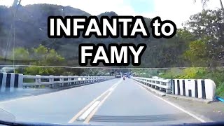 Driving Timelapse 3  Infanta Quezon to Famy Laguna [upl. by Nagirrek]