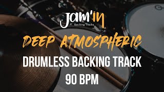 Deep Atmospheric Drumless Backing Track 90 BPM [upl. by Anirrak143]