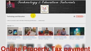 How to pay Property Tax online Hindi RMCRaipur Municipal Corporation [upl. by Anolla]