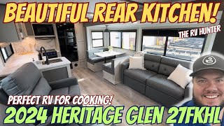 RV with a REAR KITCHEN 2024 Heritage Glen 27RKHL [upl. by Mufi]