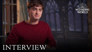 Daniel Radcliffe on Playing Harry Potter  Wizarding World [upl. by Martguerita]