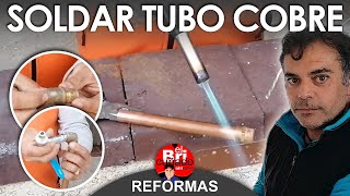 Como Soldar Tubos de Cobre [upl. by Aenahs]