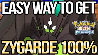 How to Get 100 Zygarde Complete Forme in Sun and Moon  Austin John Plays [upl. by Ttik]