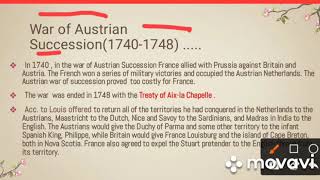 Louis 15 1715 to 1774  PART 2 ।। War of Austrian Succession ।। Seven Years Of War ।। [upl. by Perlis]