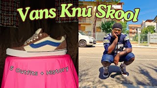 How to Style Vans Knu Skool  Mens Fashion [upl. by Initof628]