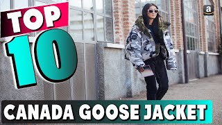 Best canada goose jacket In 2024  Top 10 New canada goose jacket Review [upl. by Sokin]