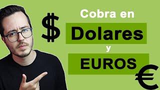 Cómo GANAR DINERO en USD y EUROS desde cualquier parte del mundo  Ganar Dinero en Internet [upl. by Eddy363]