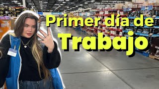 MI PRIMER DÍA de TRABAJO en ESTADOS UNIDOS 🇺🇸 Trabajo en Sam’s Club 😉 [upl. by Ittam]