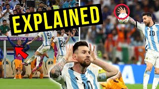 Netherlands vs Argentina Ref amp VAR Decisions  Explained [upl. by Rather]