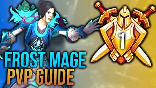 The MOST DETAILED Frost Mage PvP Guide for WAR WITHIN [upl. by Eboj163]