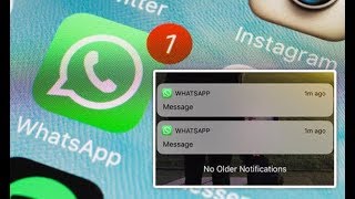 Whatsapp notifications bug  Heres how to fix it  Iphone [upl. by Nivk]