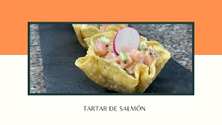 A LA OLLA CON LAURA TARTAR DE SALMÓN [upl. by Ahtnicaj]