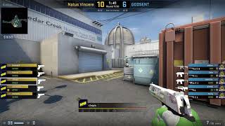 CSGO POV Demo NaVi S1mple 3619 vs GODSENT denuke [upl. by Madge]