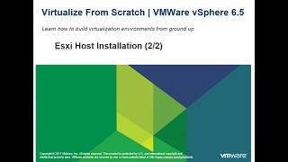 Virtualize From Scratch ESXi Installation 22  03 [upl. by Navak]