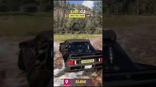 Forza Horizon 5  Series 23 Winter  PR Stunt  Trailblazer Canyon Run [upl. by Henarat]