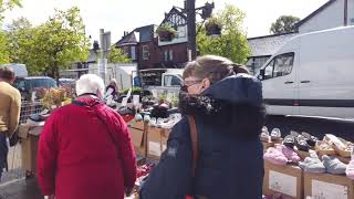 Frodsham Cheshire the Thursday Street Market [upl. by Pooi]