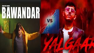 Carryminati VS thara bhai joginder song yalgaar VS Bavendersong [upl. by Margalit92]