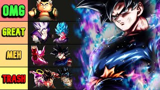 MY 2023 LEGENDS LIMITEDULTRA TIER LIST Dragon Ball LEGENDS [upl. by Brittain686]