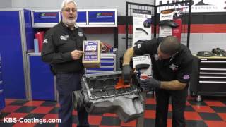 Motor Coater Engine Paint Featured on Sams Garage  KBS Coatings [upl. by Enihsnus]