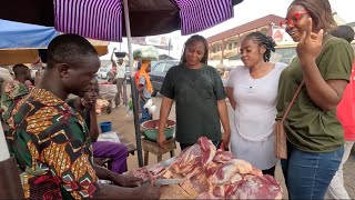 Surviving with 5  in a Nigerian African MARKET  CHEAP Street FOOD In Ibadan [upl. by Mojgan147]