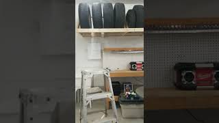 DIY Tire Rack [upl. by Woodrow]