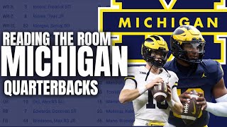 Reading the Room Michigan Wolverine Quarterbacks  2024 College Football Preview [upl. by Jehias]