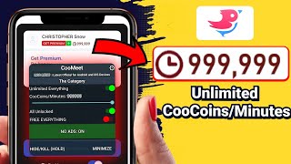 Coomeet Hack  Get Free Unlimited CooCoins amp Minutes on Coomeet with this Mod APK for iOSAndroid [upl. by Ytirahs87]