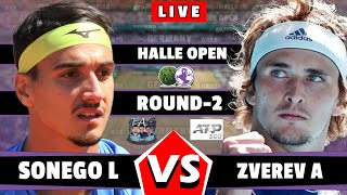 🔴LIVE Zverev A vs Sonego L• ATP Halle 2024• Round 2• ATP500 tennis2024 halleopen aotennis2 [upl. by Nylahs]