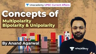 Theory of Multipolarity bipolarity and unipolarity  Anand Agarwal  Unacademy UPSC Current Affairs [upl. by Oiruam]