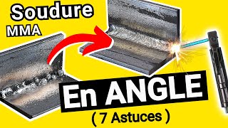 ☑️ Souder en Angle à LArc MMA  7 ASTUCES pour réussir [upl. by Pages]