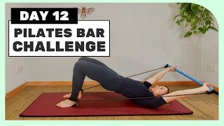 28 Day Pilates Bar Challenge Day 12 [upl. by Linoel]