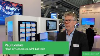 SPT Labtech at SLAS2024  firefly introduced by Paul Lomax Head of Genomics [upl. by Nilam612]