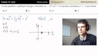Zadanie 19  Matura próbna 23 listopad 2011 [upl. by Fritzie]