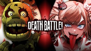 Springtrap VS Junko Enoshima Five Nights at Freddys VS Danganronpa FAN MADE DB TRAILER [upl. by Haig661]