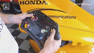 Indy 500 Fernando Alonso Car TechWeight Jacker [upl. by Ashly102]