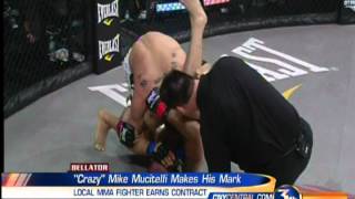 Central New Yorks Mike Mucitelli making his mark on MMA fighting [upl. by Atteloj663]