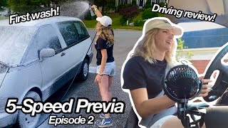 1200 MANUAL PREVIA – Driving Review First Wash amp More [upl. by Nnasor646]