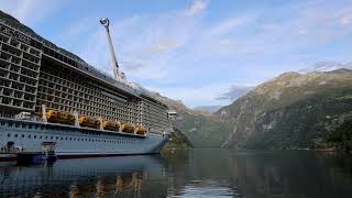 Royal Caribbean  Geiranger Cruise Port and Mount Dalsnibba  Norways Majestic Beauty [upl. by Ojillib618]