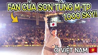 Người Nhật hợp xướng ĐỪNG LÀM TRÁI TIM ANH ĐAU của Sơn Tùng MTP cùng hàng ngàn SKY vietnamkun [upl. by Tonry482]