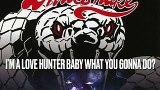 Whitesnake love Hunter karaoke [upl. by Mcmahon]