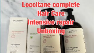 Loccitane complete Hair Care  intensive repair range [upl. by Inahteb]